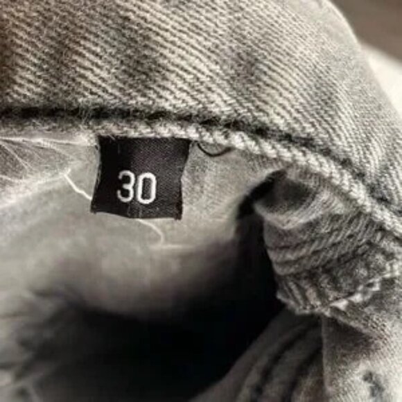 John Elliott x Mastermind shattered Japan jean rare authentic 30w cast 2 denim🆕 - Picture 12 of 12